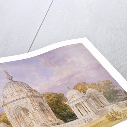 Design for The Prince Albert Memorial in Hyde Park by James Ferguson