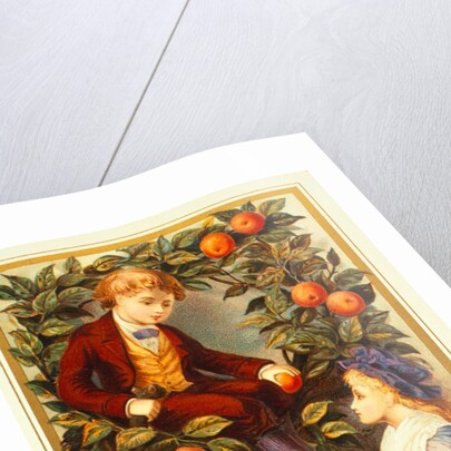 Victorian Christmas Card. England, 19th century by Anonymous