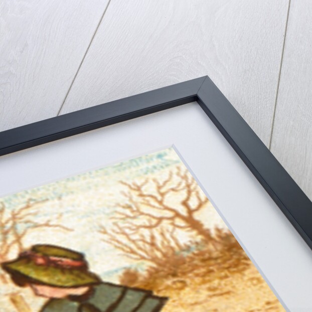 Victorian Christmas Card. England, 19th century by Anonymous