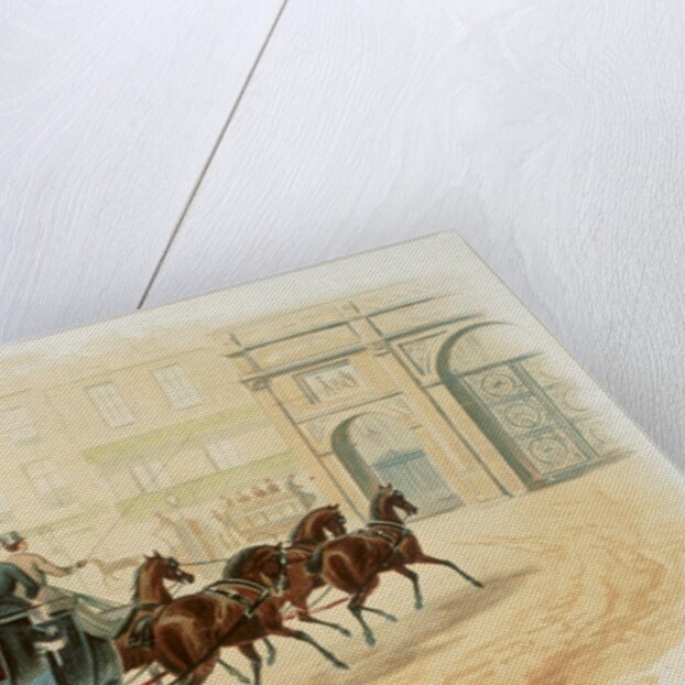 Victorian Christmas Card. England, 19th century by Anonymous