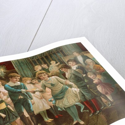Victorian Christmas Card. England, 19th century by Anonymous
