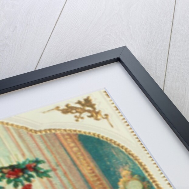 Victorian Christmas Card. England, 19th century by Anonymous