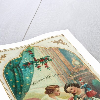 Victorian Christmas Card. England, 19th century by Anonymous