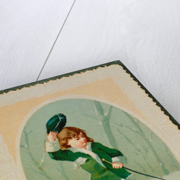 Victorian Christmas Card. England, 19th century by Anonymous