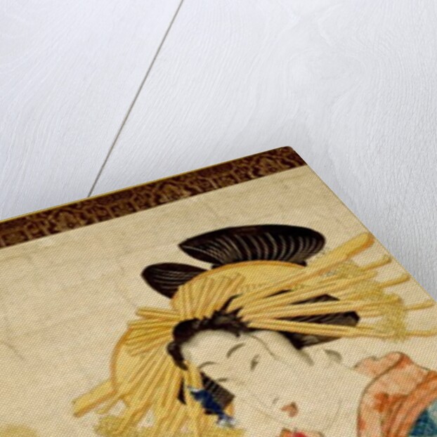 Portrait of a young woman by Katsukawa Shunsen