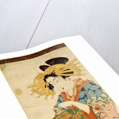 Portrait of a young woman by Katsukawa Shunsen