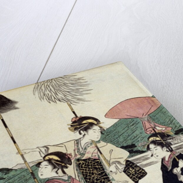 Daimijo's Travelling Procession by Utagawa Toyokuni