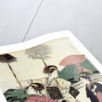 Daimijo's Travelling Procession by Utagawa Toyokuni