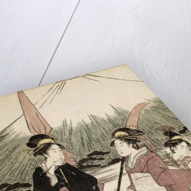 Daimijo's Travelling Procession by Utagawa Toyokuni