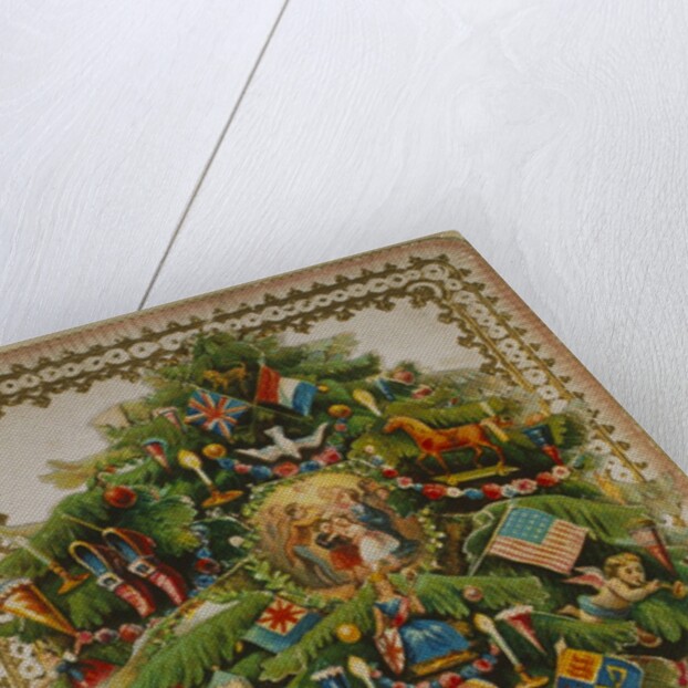 Victorian Christmas Card. England, 19th century by Unknown