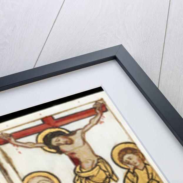 Christ carrying the Cross and The Crucifixtion. Germany, mid-14th century by Anonymous