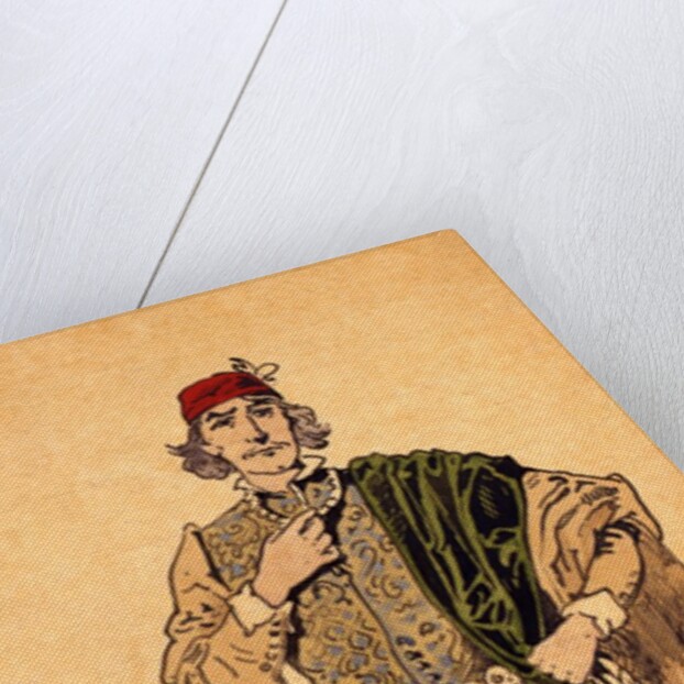 Costume design for Sir Henry Irving as Romeo in Romeo and Juliet by William John Charles Pitcher