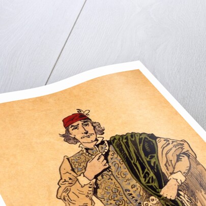 Costume design for Sir Henry Irving as Romeo in Romeo and Juliet by William John Charles Pitcher