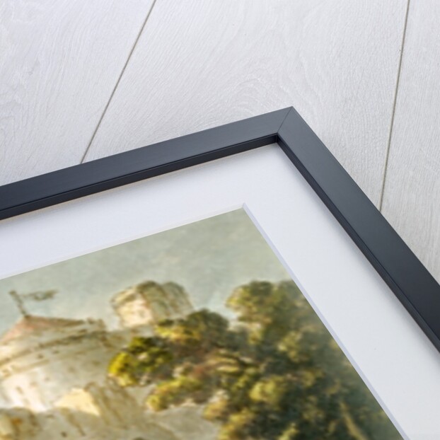 A Castle on a Cliff by Unknown