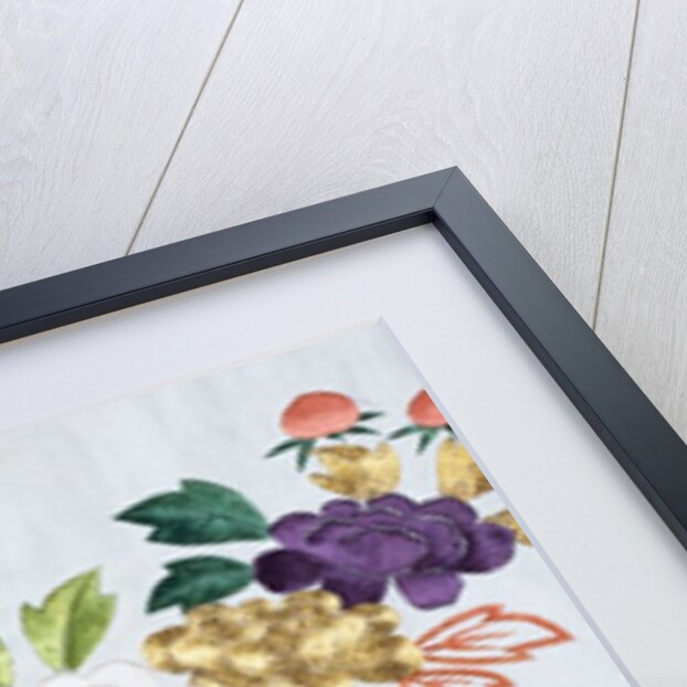 Shishi Amongst Peonies, detail. Japan, mid-19th century by Unknown