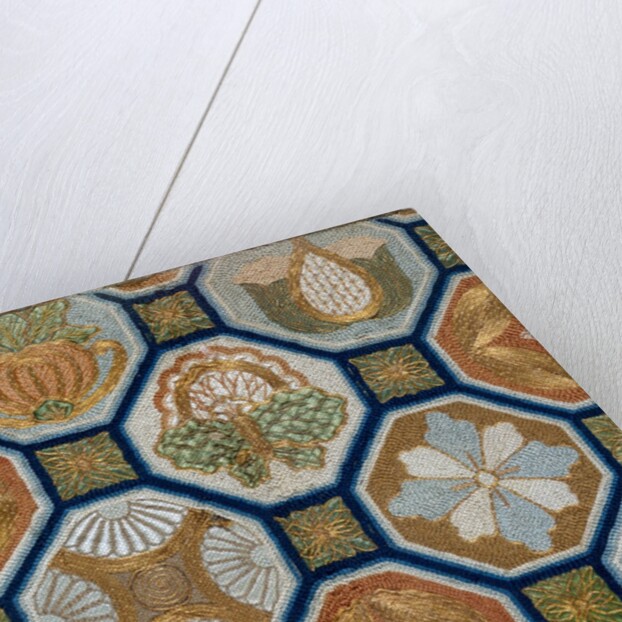 Temple altar cloth, detail. Japan, 19th century by Unknown