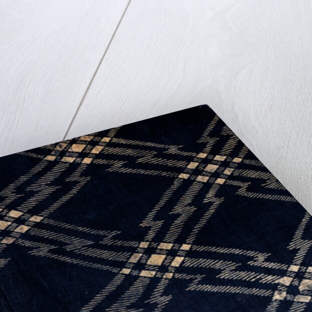 Staggered Diamonds. Japan, early 20th century by Unknown