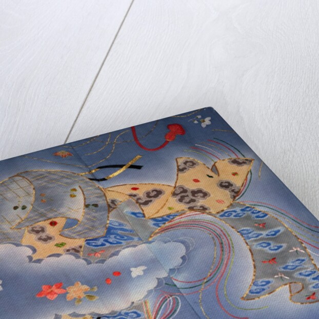 Kimono, detail. Japan, late 19th century by Unknown