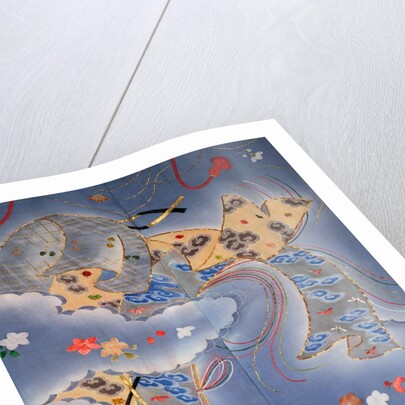 Kimono, detail. Japan, late 19th century by Unknown