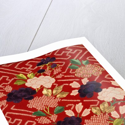 Kimono, detail. Japan, early 19th century by Unknown