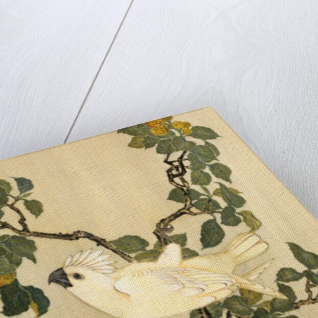 Hanging scroll, detail. Japan, late 19th century by Unknown