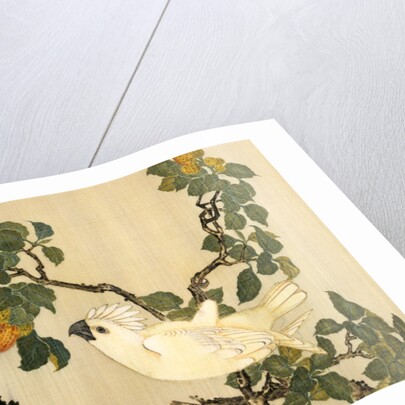 Hanging scroll, detail. Japan, late 19th century by Unknown