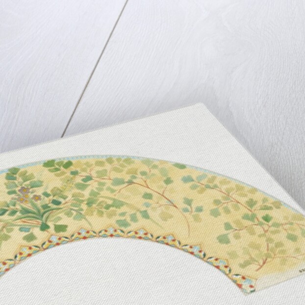 Design for a fan by Miss Anne Grose