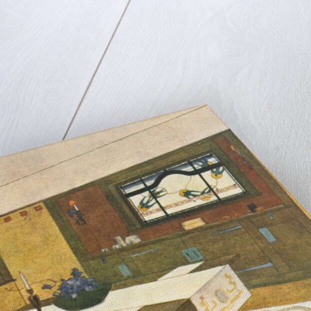 Interior of a Craftsman House by Anonymous