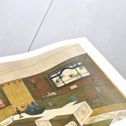 Interior of a Craftsman House by Anonymous