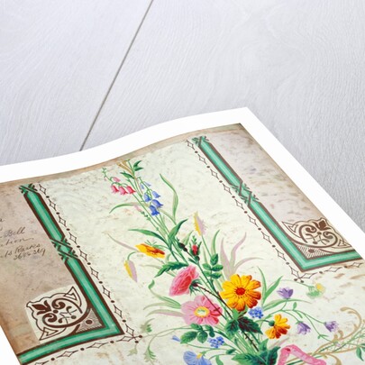 Harebell decoration wallpaper by Anonymous