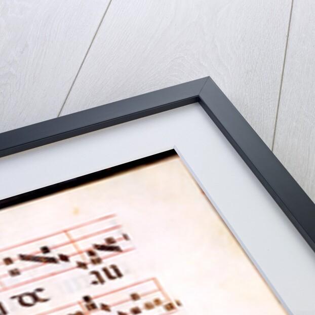 Illuminated letter O. Medieval by Anonymous