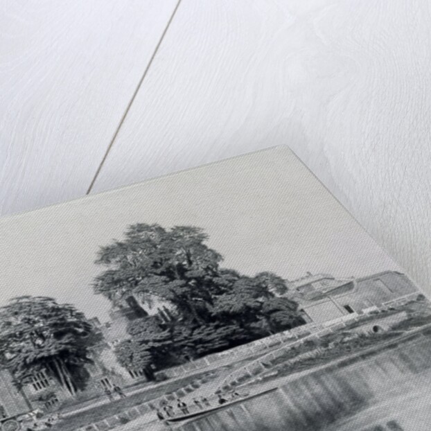 Hampton Court & The Lake by Roger Fenton