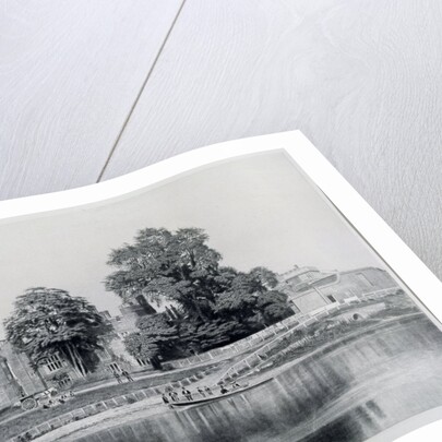 Hampton Court & The Lake by Roger Fenton