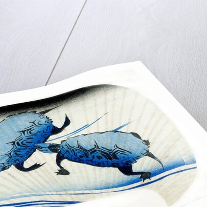 Swimming Terrapins by Utagawa Hiroshige