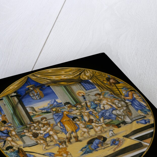 Maiolica dish by Francesco Xanto Avelli