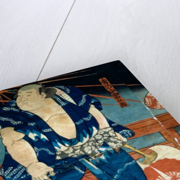 A Sumo Wrestler by Utagawa Kunisada