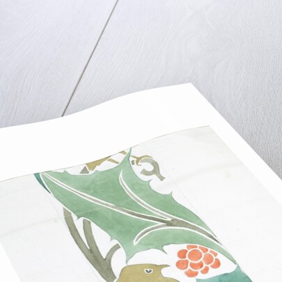 Bird textile design by Charles Francis Annesley Voysey