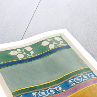 Design for woven silks by Charles Francis Annesley Voysey