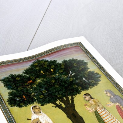 A young princess and her companions. India, 18th century by Unknown