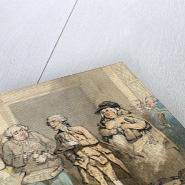 The Parish Vestry by Thomas Rowlandson