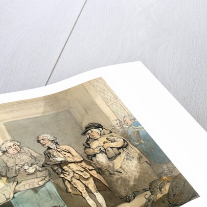The Parish Vestry by Thomas Rowlandson