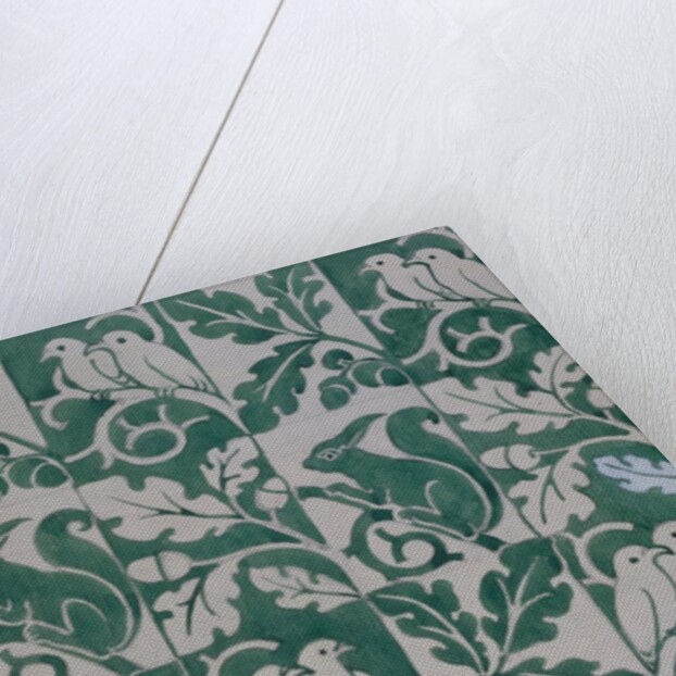 Textile design by Charles Francis Annesley Voysey
