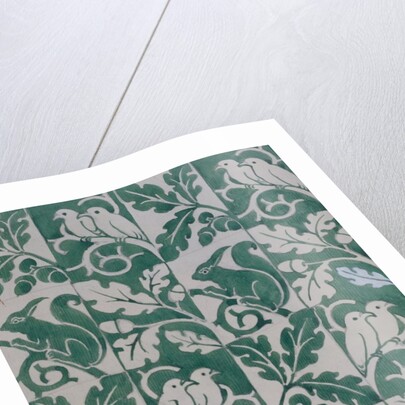 Textile design by Charles Francis Annesley Voysey