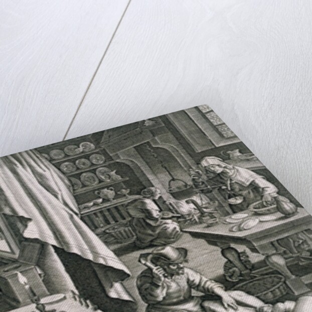 The Apothecary, engraved by Theodoor Galle, after Jan van der Straet by Theodoor Galle