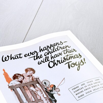 What ever happens the children will have their Christmas toys by Anonymous