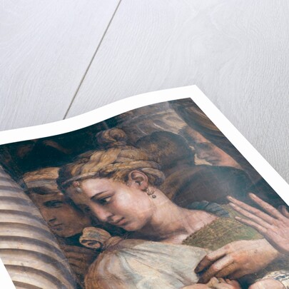 The Healing of the Lame Man, detail by Raphael