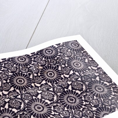 Stencil cloth by Unknown