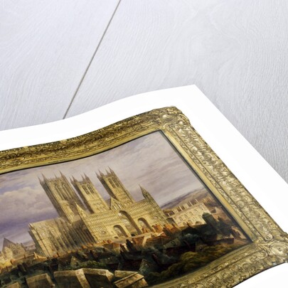 Lincoln Cathedral by Frederick Mackenzie