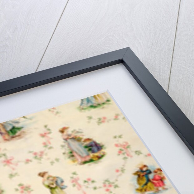 Nursery wallpaper by Kate Greenaway