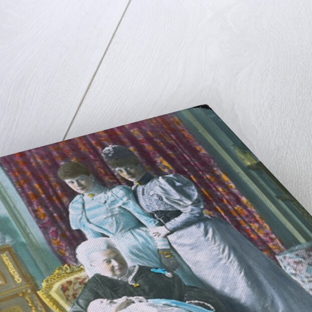 Queen Victoria, Prince Edward, Princess Mary and Princess Alexandra by Unknown